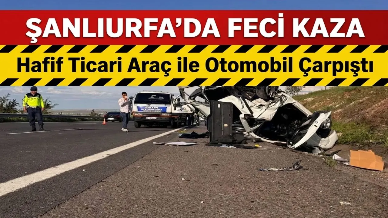 Şanlıurfada Feci Kaza